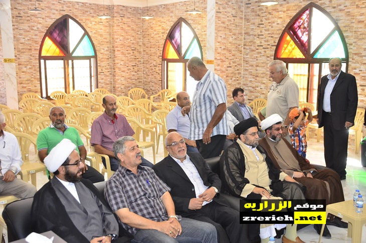 افتتاح حسينية الامام المهدي (عج) في الزرارية 24-9-2016 	