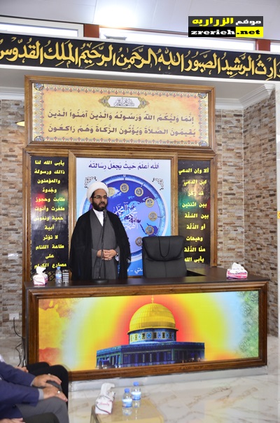 افتتاح حسينية الامام المهدي (عج) في الزرارية 24-9-2016 	