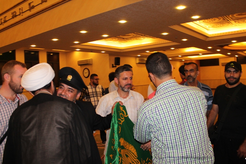 زيارة وفد العتبة الرضوية الى مجمع السيدة زينب