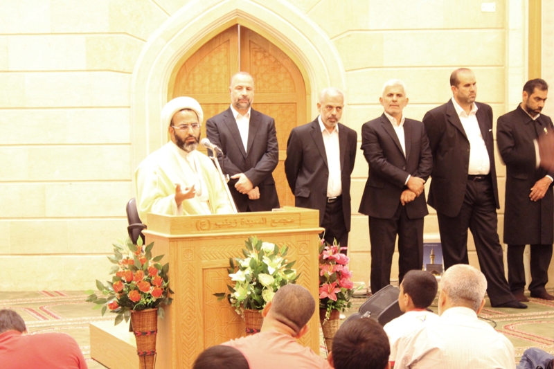 زيارة وفد العتبة الرضوية الى مجمع السيدة زينب