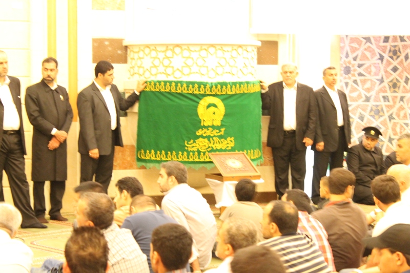 زيارة وفد العتبة الرضوية الى مجمع السيدة زينب